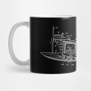 Airplane Vintage Patent Drawing Mug